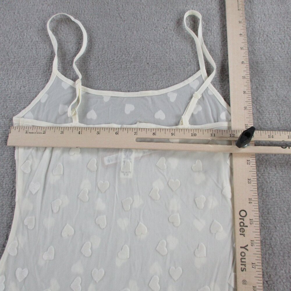 SKIMS Sheer Velvet Mini Slip Dress Womens 2XS XXS Marble Hearts All Over NWT - Picture 6 of 9